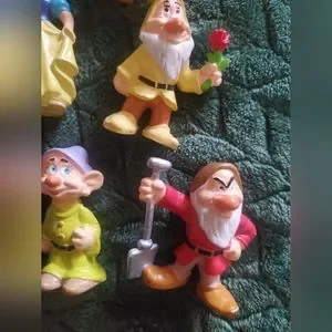 Disney | Toys | Vintage Disney Snow White And The Seven Dwarfs Figures ...